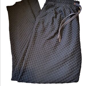 Women's Black H&M Waffle Pants Size Medium